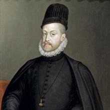 Retrato de Felipe II, realizado por Sofonisba Anguissola