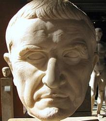 Busto de Craso en el Museo del Louvre, París