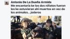 Desean la muerte de los hijos de una cazadora por una foto en Facebook