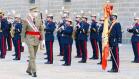 El Rey preside el capítulo de la Orden de San Hermenegildo en El Escorial