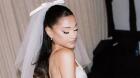 Detalles e inspiración del vestido de novia de Ariana Grande
