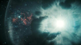 Rayos gamma más rápidos que la luz viajan en el tiempo