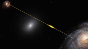 Captan la emisión de radio más potente de la Galaxia