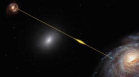 «Una potentísima señal de radio cerca de la Tierra»