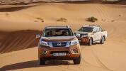 El Nissan Navara se desenvuelve como pez en el agua en el desierto marroquí