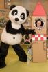 Panda y la Nave de Cartón - Marcos para cumpleaños