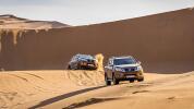 El Nissan Navara se desenvuelve como pez en el agua en el desierto marroquí